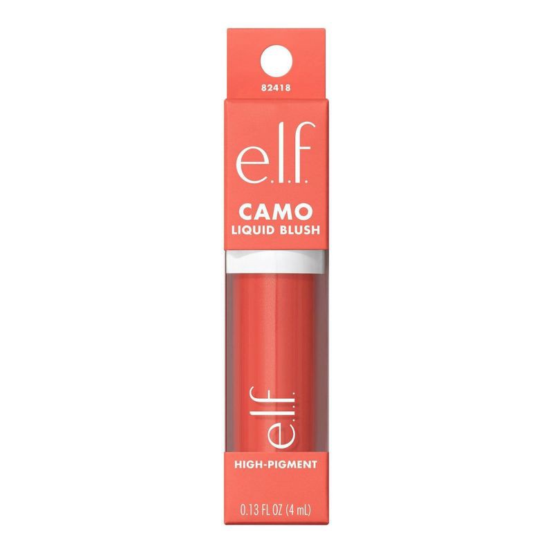 slide 9 of 10, e.l.f. Camo Liquid Blush - Coral Crush - 0.13 fl oz, 0.13 fl oz