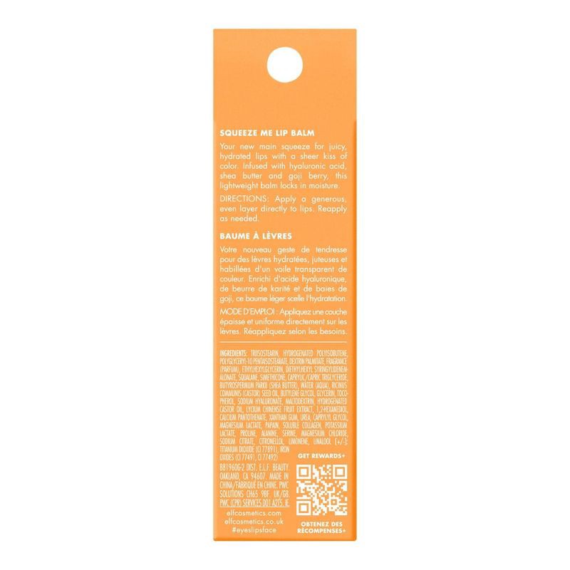 slide 8 of 8, e.l.f. Squeeze Me Lip Balm - Peach - 0.21oz, 0.21 oz