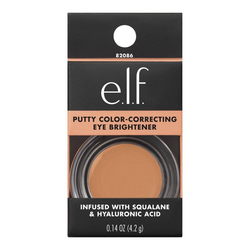 slide 6 of 7, e.l.f. Putty Color-Correcting Eye Brightener - Medium/Tan - 0.14oz, 0.14 oz