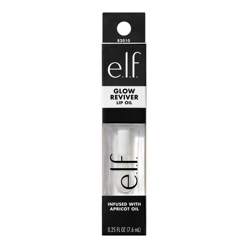 slide 9 of 12, e.l.f. Glow Reviver Lip Oil - Crystal Clear - 0.25 fl oz, 0.25 fl oz
