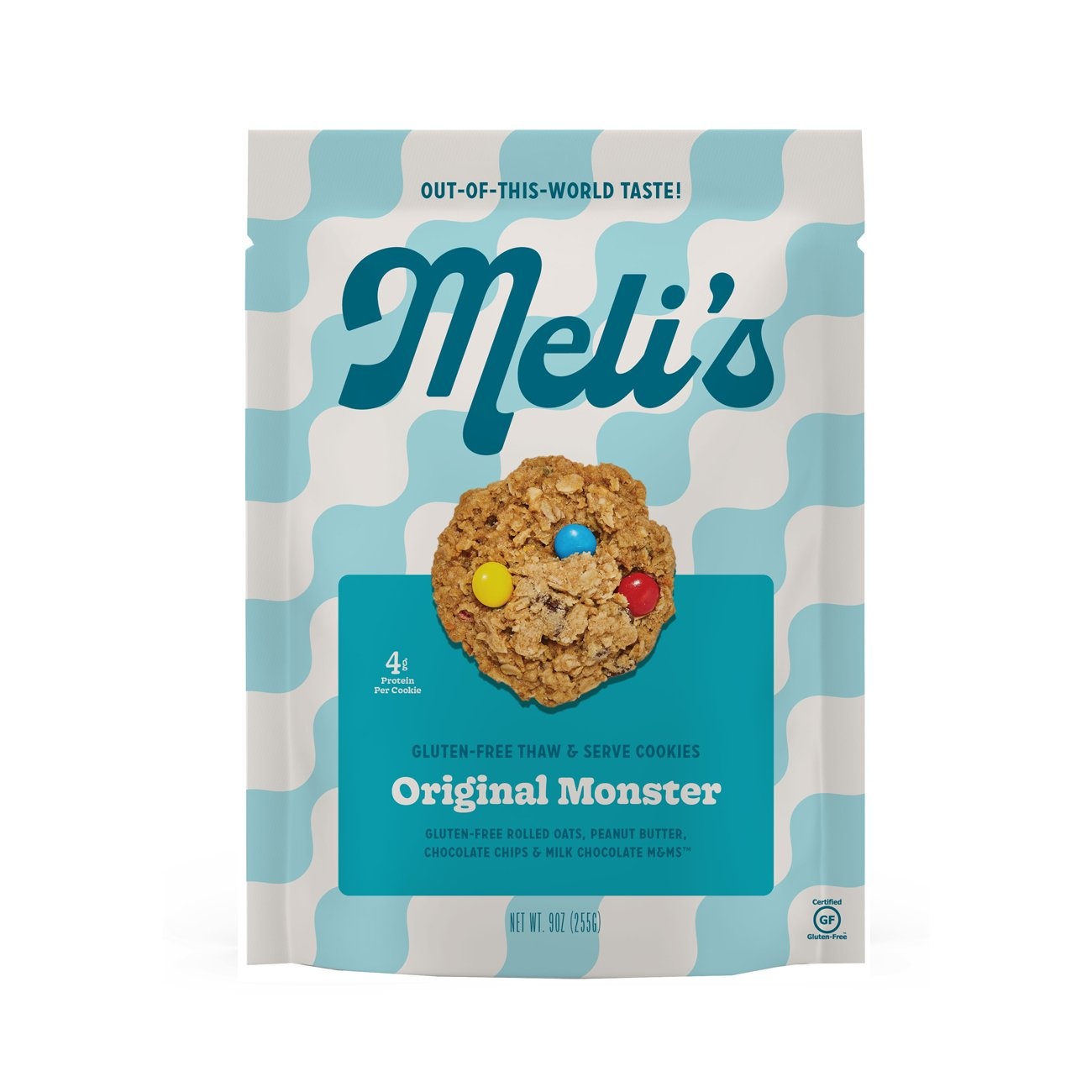 slide 1 of 1, Meli's Monster Cookies Original Gluten Free Cookies, 12 oz