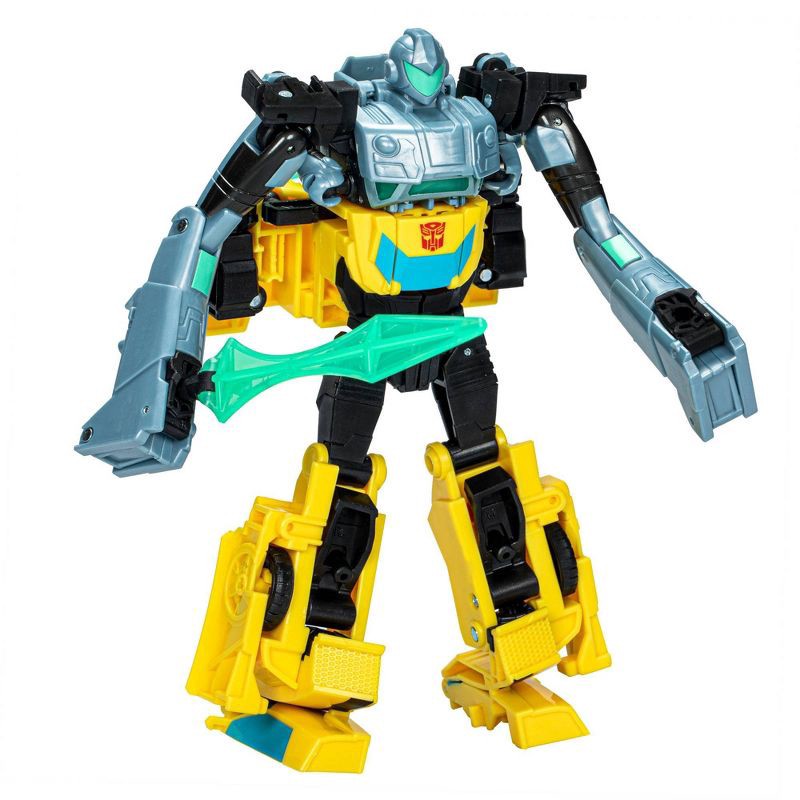 slide 6 of 6, Transformers EarthSpark Bumblebee and Mo Malto Cyber-Combiner Action Figure Set - 2pk, 2 ct
