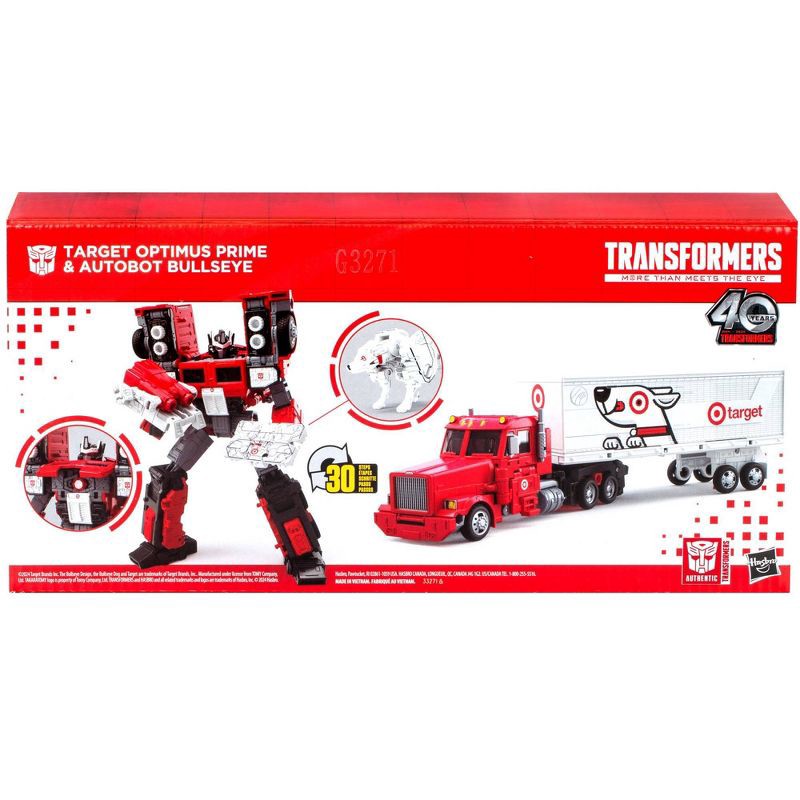 slide 2 of 11, Transformers Target Optimus Prime and Autobot Bullseye Action Figure Set - 2pk (Target Exclusive), 2 ct