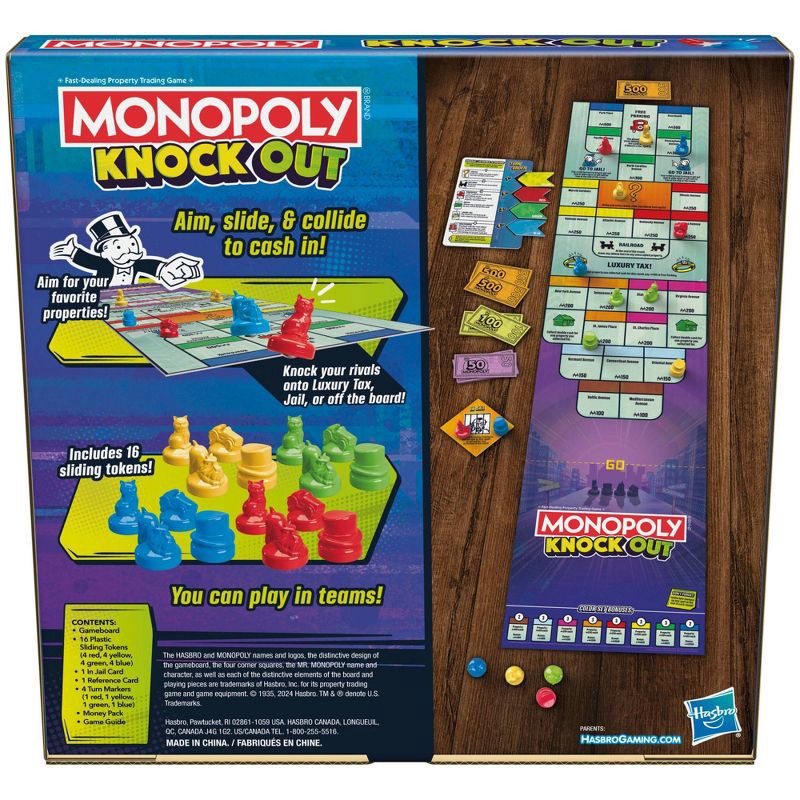 slide 4 of 14, Monopoly Knockout Board Game, 1 ct