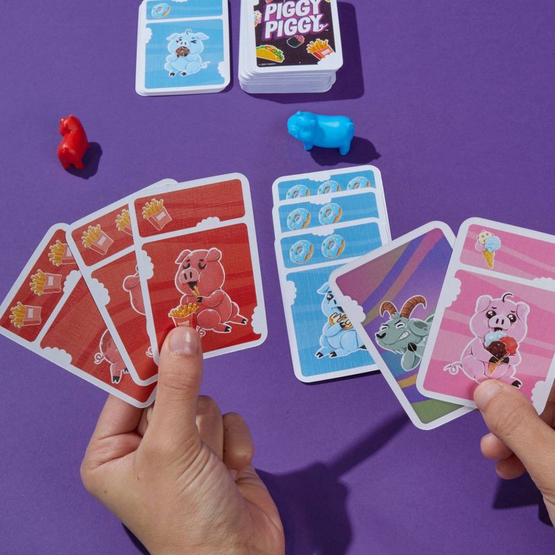 slide 3 of 6, Hasbro Gaming Piggy Piggy Card Game, 1 ct