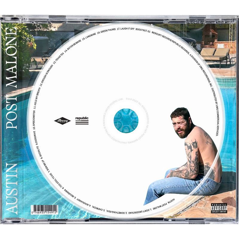 slide 1 of 1, Universal Music Group Post Malone - AUSTIN (CD), 1 ct