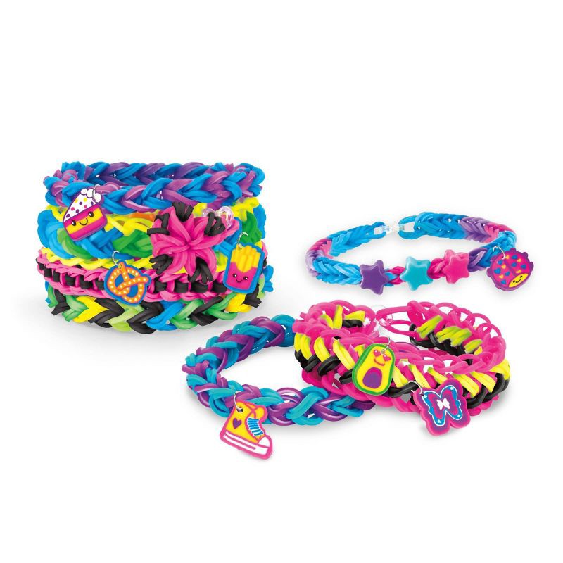 slide 5 of 9, Cra-Z-Loom Craft Caddy: Creative Activity Kit with Charms, Beads, Polypropylene & ABS Materials, 1 ct