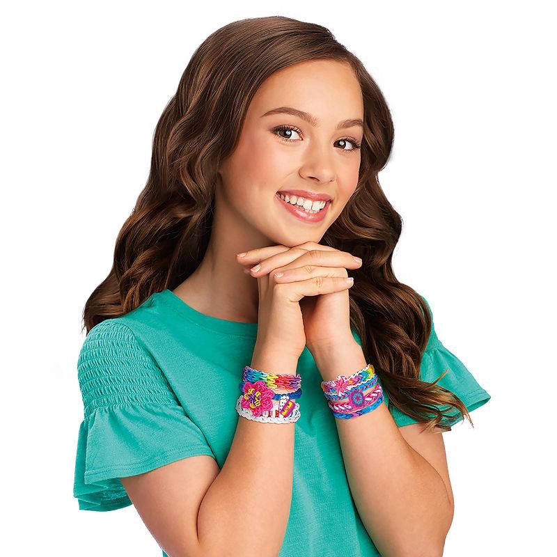 slide 7 of 9, Cra-Z-Loom Craft Caddy: Creative Activity Kit with Charms, Beads, Polypropylene & ABS Materials, 1 ct