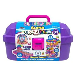 Cra-Z-Loom Craft Caddy: Creative Activity Kit with Charms, Beads, Polypropylene & ABS Materials