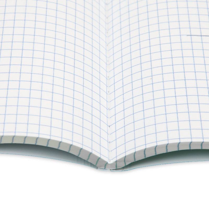 slide 3 of 8, Five Star 80pg Graph Composition Notebook 9.75"x7.5": Quad Ruled, Flexible Cover, Acid-Free, Multicolored, Adult Stationery, 1 ct