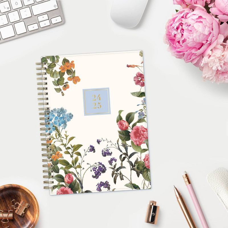 slide 2 of 13, Rachel Parcell 2024-25 Weekly/Monthly Planner with Notes 8.625"x5.875" Wirebound Cordelia: Adult Calendar July-June, 1 ct