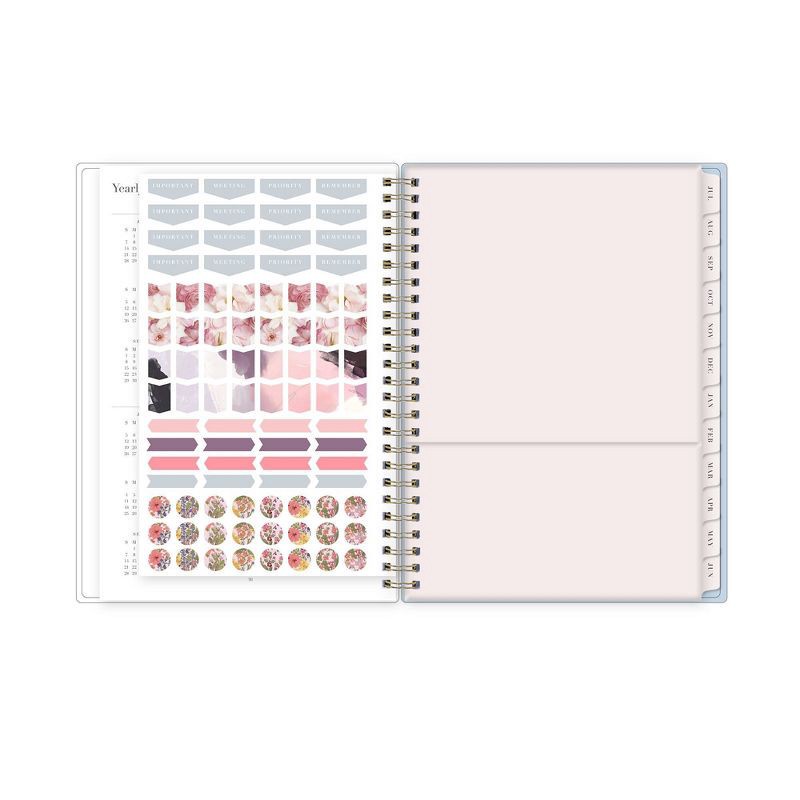 slide 7 of 13, Rachel Parcell 2024-25 Weekly/Monthly Planner with Notes 8.625"x5.875" Wirebound Cordelia: Adult Calendar July-June, 1 ct