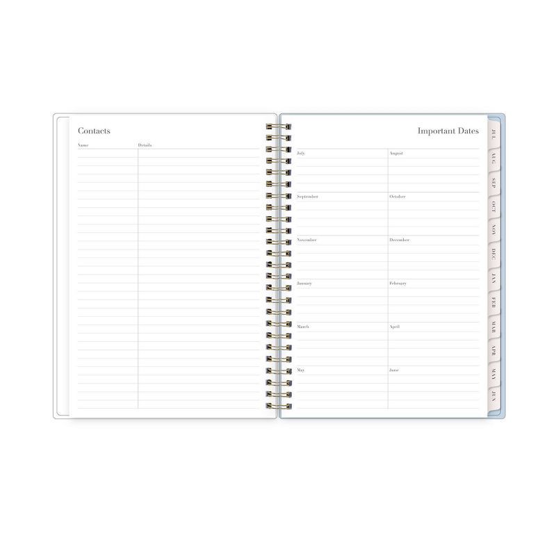 slide 9 of 13, Rachel Parcell 2024-25 Weekly/Monthly Planner with Notes 8.625"x5.875" Wirebound Cordelia: Adult Calendar July-June, 1 ct