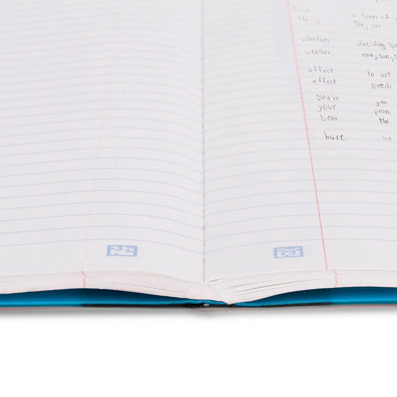 slide 4 of 11, Five Star 80pg Wide Ruled Composition Notebook 9.75"x7.5": Flexible Cover, Acid-Free, Rounded Corners, Adult Stationery, 1 ct