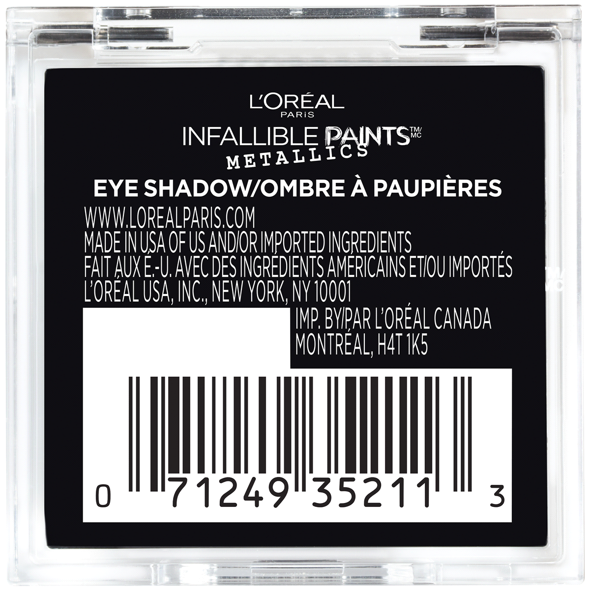 slide 3 of 3, L'Oréal Infallible Eye Paints Metallics Brass Knuckles, 0.25 oz