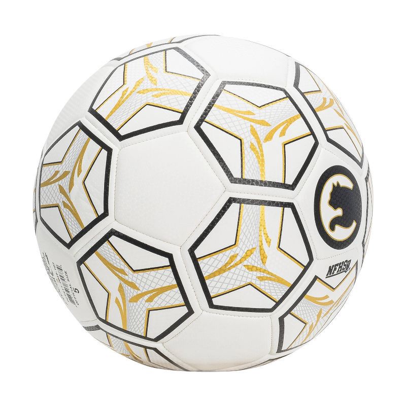 slide 4 of 4, ProCat by Puma NFHS Soccer Ball Size 5 - White, 1 ct