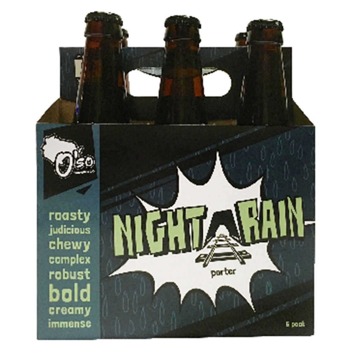 slide 1 of 1, O'so Night Rain - 6 ct; 12 oz, 6 ct; 12 oz