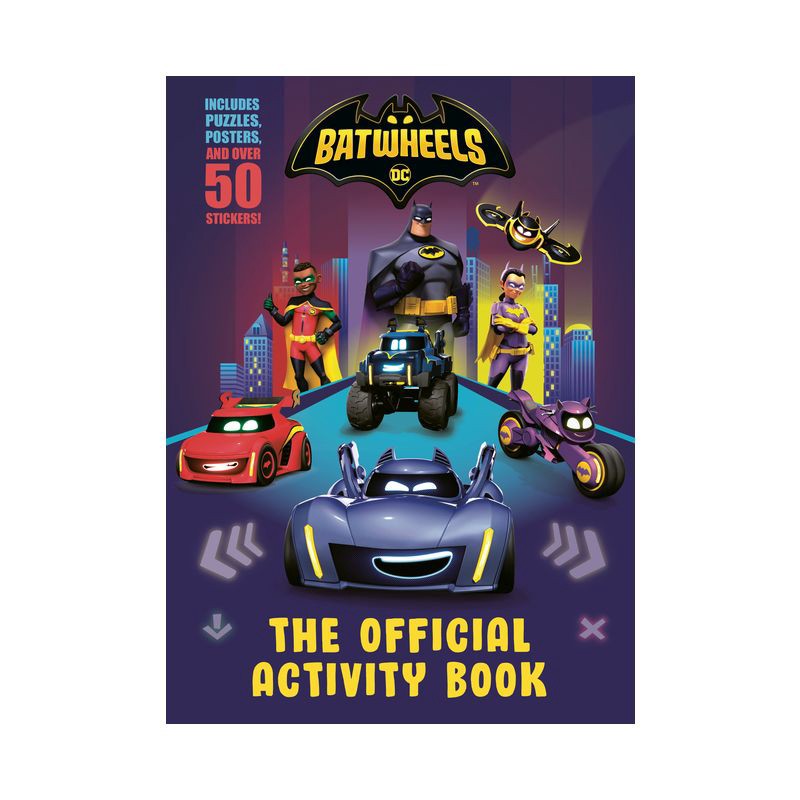 slide 1 of 1, DC Comics Batwheels: The Official Activity Book (DC Batman: Batwheels) - by Random House (Paperback), 1 ct
