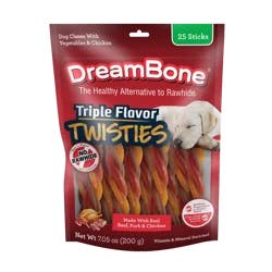 Dreambone Triple Flavor Twisties 25 Sticks