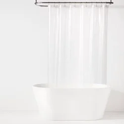 70"x71" Lightweight Color Shower Liner Clear - Room Essentials™