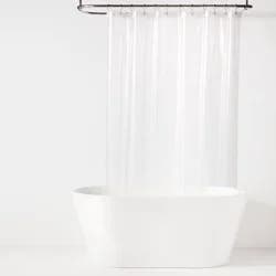 70"x71" Lightweight Color Shower Liner Clear - Room Essentials™