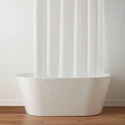 71"x71" Mid Weight Color Shower Liner Frosty - Threshold™