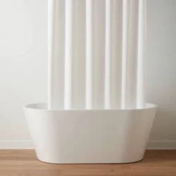 71"x71" Heavy Weight Color Shower Liner White - Threshold™