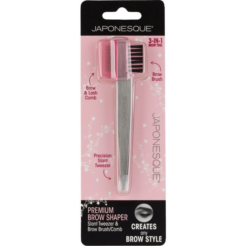 slide 3 of 7, JAPONESQUE Premium Brow Shaper Beauty tool, 1 ct