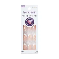 imPRESS Press-On Manicure Fake Nails - Fearless - 33ct