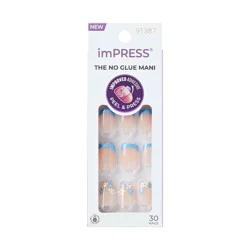 KISS Products imPRESS Press-On Manicure Fake Nails - Snooze - 33ct