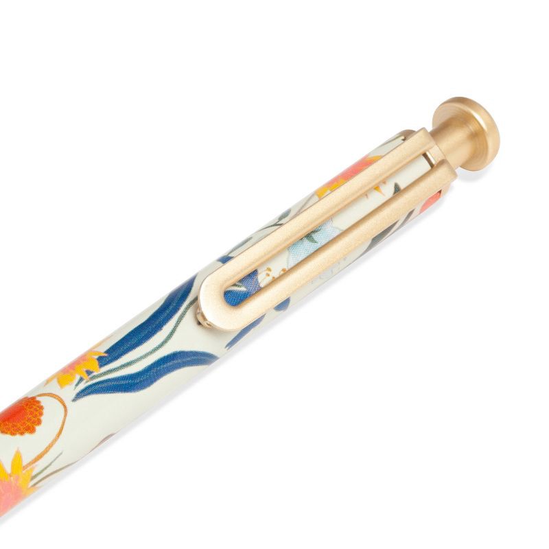 slide 7 of 9, U Brands 3pk Ballpoint Pens Black Ink Monterey Botanical Studies, 3 ct