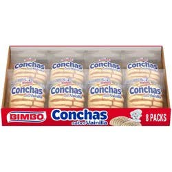 Bimbo Conchas Vanilla Flavored Fine Pastry - 16.96oz/8ct