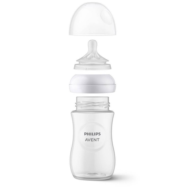 slide 7 of 8, Philips Avent Avent Philips Natural Baby Bottle with Natural Response Nipple - Whales - 9oz/3pk, 3 ct; 9 oz