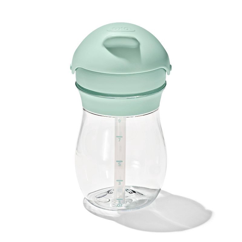 slide 2 of 2, OXO Tot 9oz Transitions Straw Cup - Opal, 9 oz