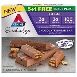Atkins Endulge Chocolate Break Bar - 4.4oz