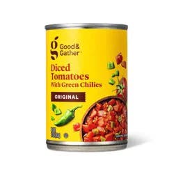 Diced Tomatoes with Green Chiles - 10oz - Good & Gather™