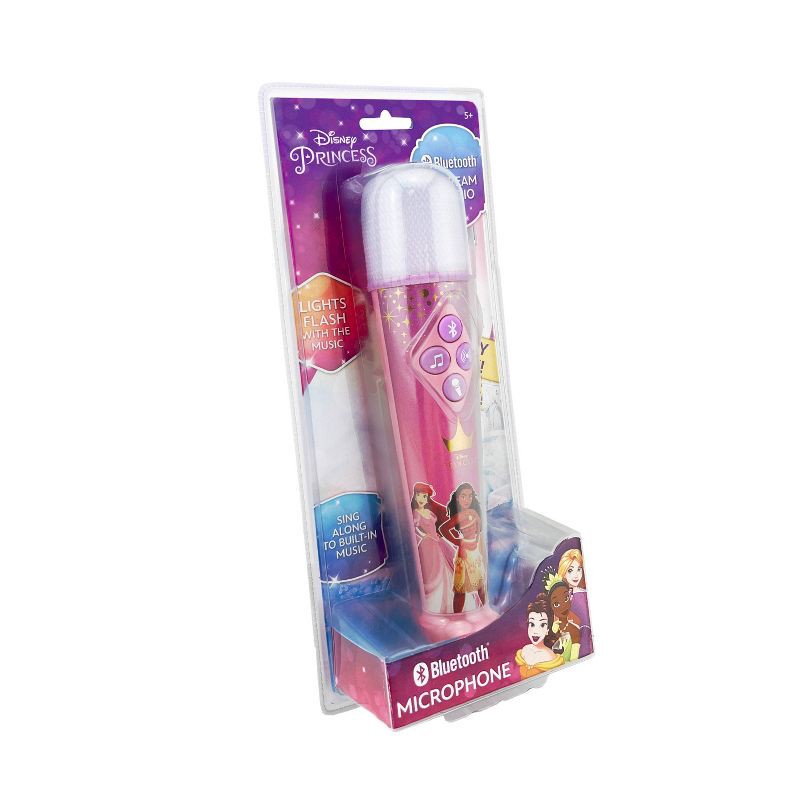 slide 7 of 7, Disney Princess Bluetooth Karaoke Microphone, 1 ct