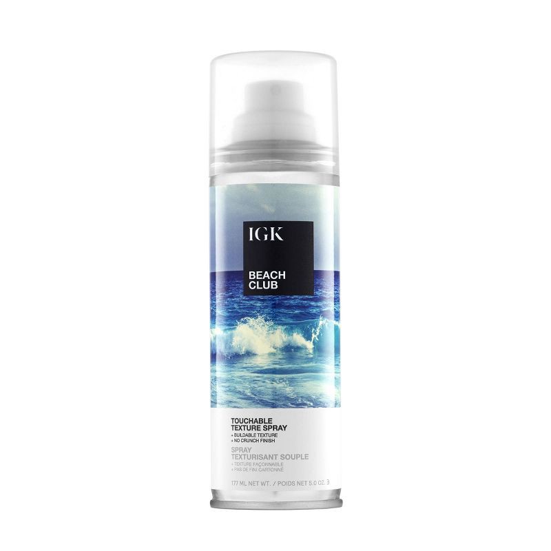 slide 1 of 6, IGK Beach Club Touchable Texturizing Spray - 5oz - Ulta Beauty, 5 oz