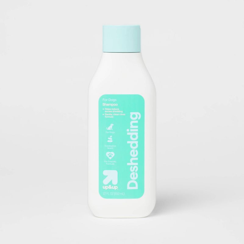 slide 1 of 3, De-Shedding Dog Shampoo - up&up™ 22 fl oz, 22 fl oz