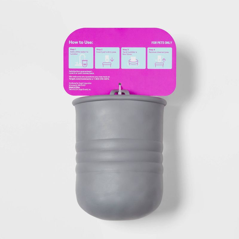 slide 4 of 4, Dog Paw Scrub Cleaner - up&up™, 1 ct