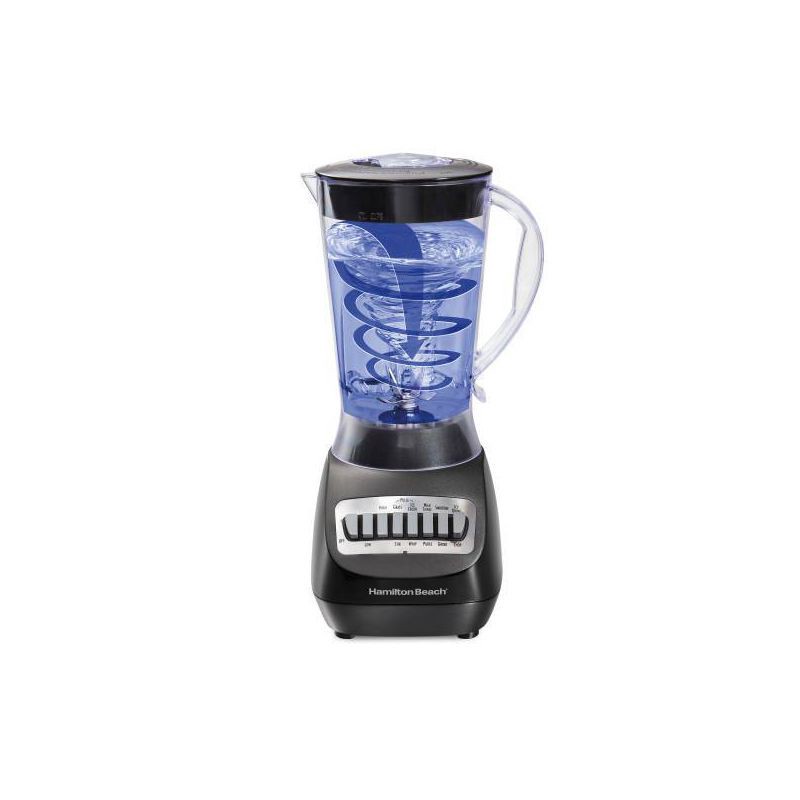 slide 2 of 9, Hamilton Beach Smoothie Blender 56oz 10 Speed Black 50190J: Best Rated Kitchen Blender, 650W, Dishwasher-Safe Parts, 56 oz