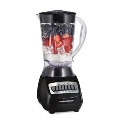 Hamilton Beach Smoothie Blender 56oz 10 Speed Black 50190J: Best Rated Kitchen Blender, 650W, Dishwasher-Safe Parts