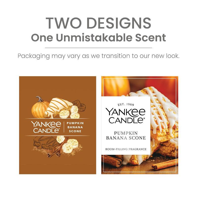 slide 8 of 9, 20oz Signature Tumbler Pumpkin Banana Scone - Yankee Candle, 20 oz