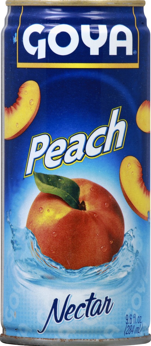 slide 3 of 8, Goya Peach Nectar - 9.6 fl oz, 9.6 fl oz