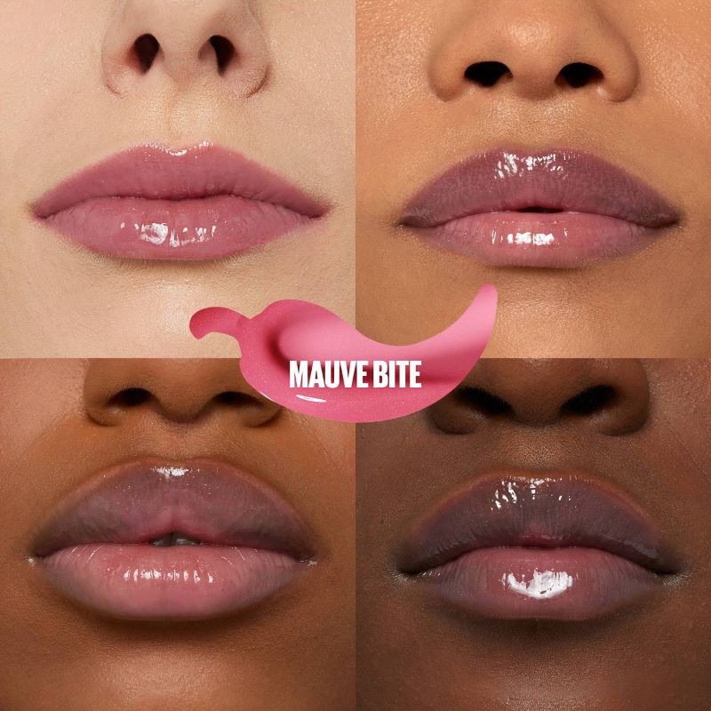 slide 2 of 6, Maybelline Lifter Gloss Lifter Plump Lip Plumper Gloss with Maxi-Lip - 002 Mauve Bite - 0.18 fl oz, 0.18 fl oz