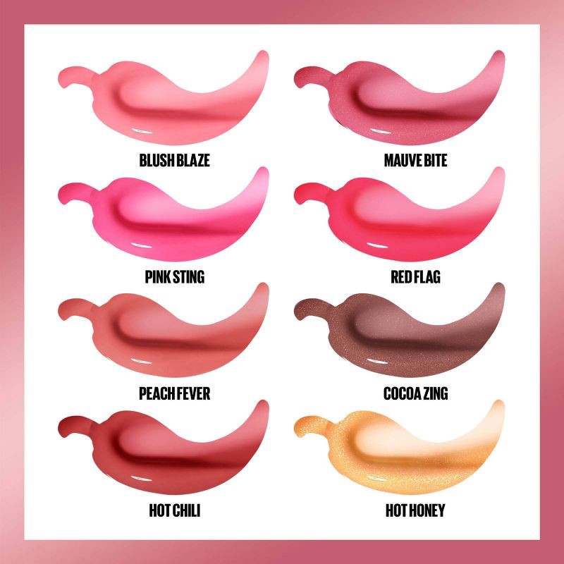 slide 6 of 6, Maybelline Lifter Gloss Lifter Plump Lip Plumper Gloss with Maxi-Lip - 006 Hot Chili - 0.18 fl oz, 0.18 fl oz