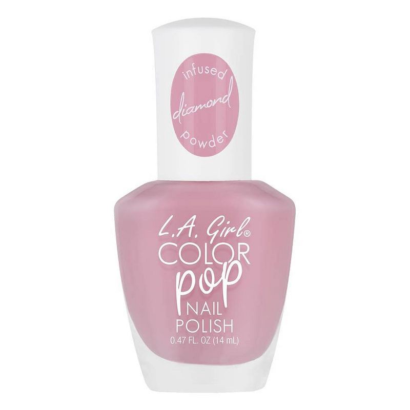 slide 1 of 4, L.A. Girl Color Pop Nail Polish - Cupcake Pink - 0.47 fl oz, 0.47 fl oz