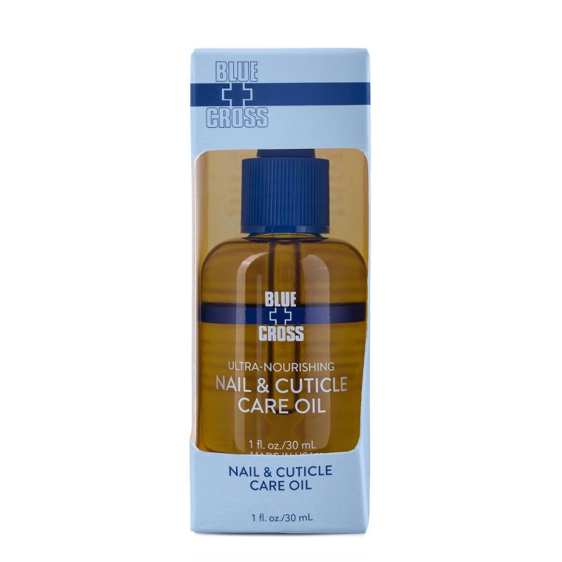 slide 2 of 6, Blue Cross Cuticle Treatment Natural Nail & Cuticle Oil Care - 1oz, 1 oz