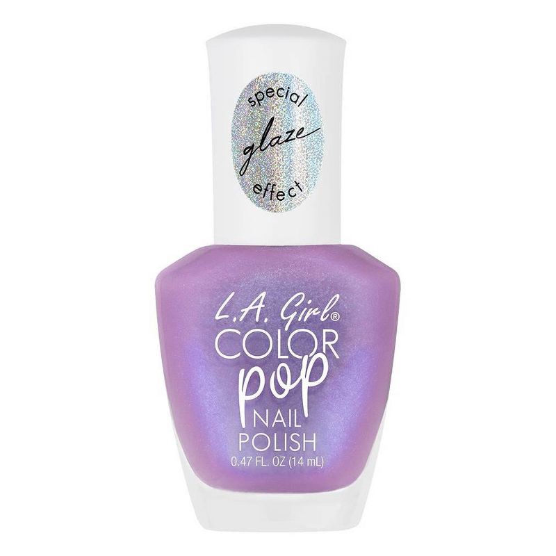slide 1 of 4, L.A. Girl Color Pop Nail Polish - Iridescently Fab - 0.47 fl oz, 0.47 fl oz