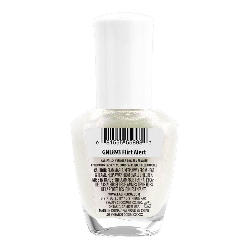 slide 2 of 4, L.A. Girl Color Pop Nail Polish - Flirt Alert - 0.47 fl oz, 0.47 fl oz